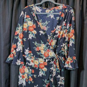 SHEIN  women polyester blue-romper